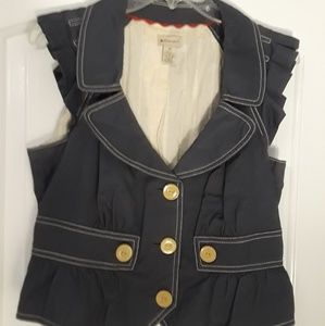Super cute fitted vest from Anthropologie!
